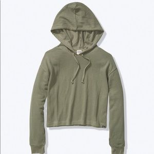 Pink Green Mesh Pull Over